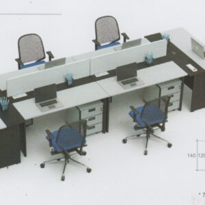 Meja Staff 6 Orang C