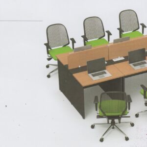 Meja Staff 6 Orang A