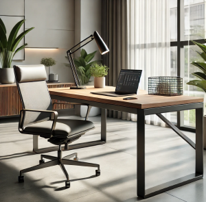 "Meja Kantor Modern Kombinasi Kualitas Tinggi dan Elegansi"