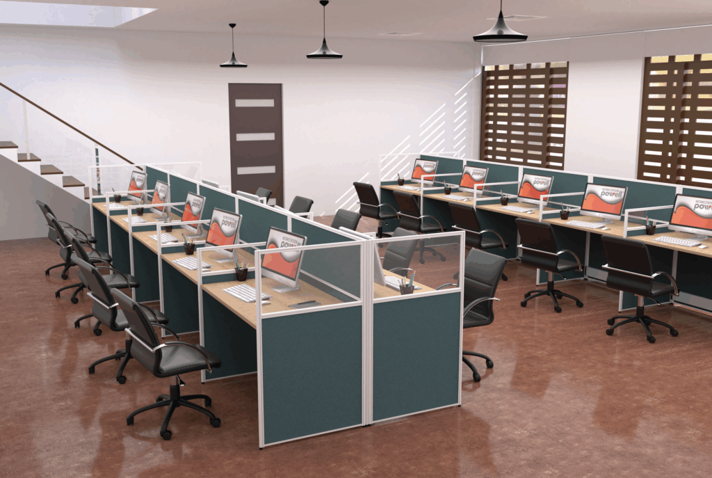 "Partisi Kantor Modera Powel Series 1"