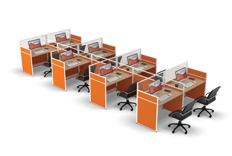 "Partisi Kantor Modera Powel Series 3"