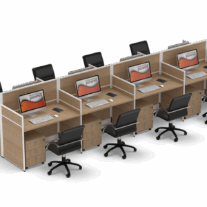 "Partisi Kantor Modera Powel 8 Staff"